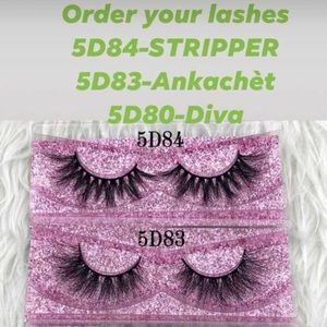 Thick Long 5D MINK EYELASHES naturaldramaticvolume